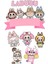 Labubu Sticker Telefon Laptop Notebook Tablet Defter Matara Stiker Etiket ST1025 1