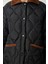 Polo Yaka Cepli Kapitone Mont LDZ0013 SİYAH 4
