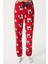 Desenli Yumuşak Dokulu Örme Pijama Altı 4