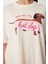 Baskılı Pamuklu Örme T-Shirt 5