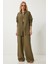 Oversize Müslin Gömlek Pantolon Takım 2