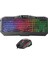 LED Işıklı Gaming Oyuncu Klavye Mouse Set x Me 852 Series 1