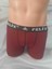 Bordo %100 Pamuk Rahat Kullanışlı Likralı Erkek Boxer 2