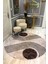 Kaymaz Taban Yıkanabilir Dijital Baskı Dekoratif Modern Desenli Yuvarlak Dot Taban Halı NH002 1