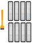 Dreame D9 Max Gen 2 Uyumlu Yedek Hepa Filtre ve Temizleme Fırçası-9 Parça 1