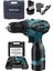 Alman Titan Series 32 V Sjs Çift Metal Şanzuman Çift Akülü Şarjlı Vidalama Matkap Mavi Ar 3