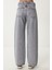 Yıkamalı Geniş Paça Jean 7