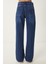 Orta Bel Geniş Paça Bol Jeans 7