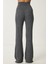 İspanyol Paça Esnek Triko Pantolon LUS0072 GRİ 6