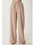 Oversize Müslin Gömlek Pantolon Takım LSA0014 BEJ 4