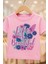 Life;sbeatiful Yazılı Kız Çocuk Pijama Takımı Pembe 1-12 Yaş 4