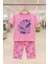 Life;sbeatiful Yazılı Kız Çocuk Pijama Takımı Pembe 1-12 Yaş 6