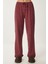 Yumoş Bol Örme Pantolon LUB0063 BORDO 3
