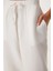 Oversize Müslin Gömlek Pantolon Takım LSA0014 EKRU 5