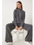 Şık Triko Kazak Pantolon Takım LMU0001 GRİ 3