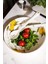 Limon Desenli El Yapımı Seramik Yuvarlak Salata Kasesi 26 cm 1