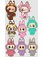 Labubu Sticker Telefon Laptop Notebook Tablet Defter Matara Stiker Etiket ST1005 2