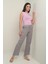 Kadın Müslin Palazzo Beli Lastikli Cepli Pantolon 1