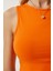 Halter Yaka Crop Örme Bluz 3