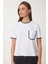 Kontrast Şertili Örme T-Shirt 3