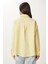 Kabartma Dokulu Müslin Gömlek LDP0062 SARI 5