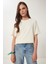 Basic Pamuklu Örme T-Shirt 1