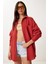 Oversize Basic Müslin Gömlek LMX0002 KİREMİT 4