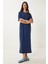 Oversize Basic Yazlık Örme Elbise 2