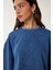 Taş Detaylı Yıkamalı Pamuklu Örme T-Shirt 3