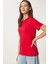 Pamuklu Basic Örme T-Shirt 1