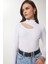 Cut Out Detaylı Fitilli Örme Bluz 1