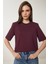 Vatkalı İnterlok Tshirt LUS0085 MÜRDÜM 1