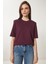 Vatkalı İnterlok Tshirt LUS0085 MÜRDÜM 3