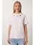 Cut Out Detaylı Pamuklu Örme T-Shirt 3