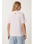 Cut Out Detaylı Pamuklu Örme T-Shirt 6