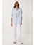 Çizgili Oversize Dokuma Poplin Gömlek 5