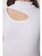 Cut Out Detaylı Fitilli Örme Bluz 5