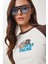 Kontrast Renkli Baskılı Örme T-Shirt 3