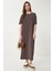 Oversize Basic Yazlık Örme Elbise 1