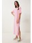 Oversize Basic Yazlık Örme Elbise 3