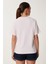 Kalp Nakışlı Pamuklu Örme T-Shirt 6