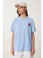 Kalp Nakışlı Pamuklu Örme T-Shirt 4