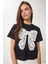 Güpür Fiyonk Nakışlı Örme T-Shirt 1