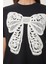 Güpür Fiyonk Nakışlı Örme T-Shirt 4