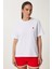 Kalp Nakışlı Pamuklu Örme T-Shirt 4