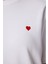 Kalp Nakışlı Pamuklu Örme T-Shirt 5