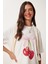 Kiraz Baskılı Pamuklu Örme T-Shirt 3