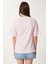 Yandan Bağlama Detaylı Pamuklu T-Shirt 5