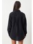Oversize Basic Müslin Gömlek 4
