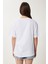 Yandan Bağlama Detaylı Pamuklu T-Shirt 4
